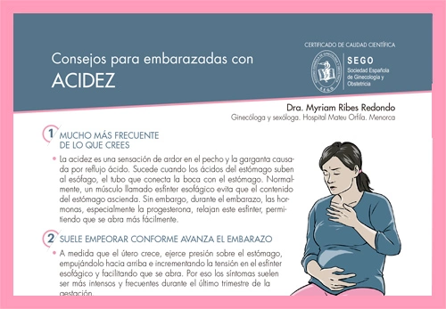 Consejos para un EMBARAZO CON ACIDEZ
